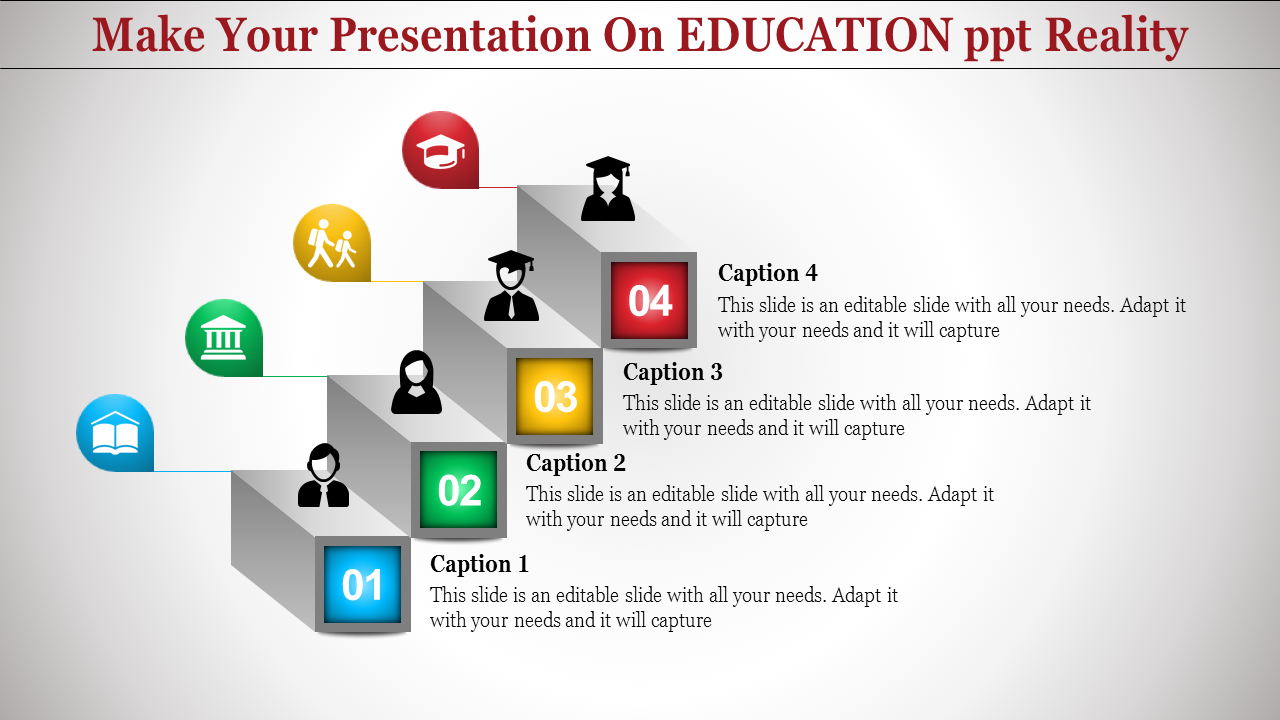 how to make presentation on education